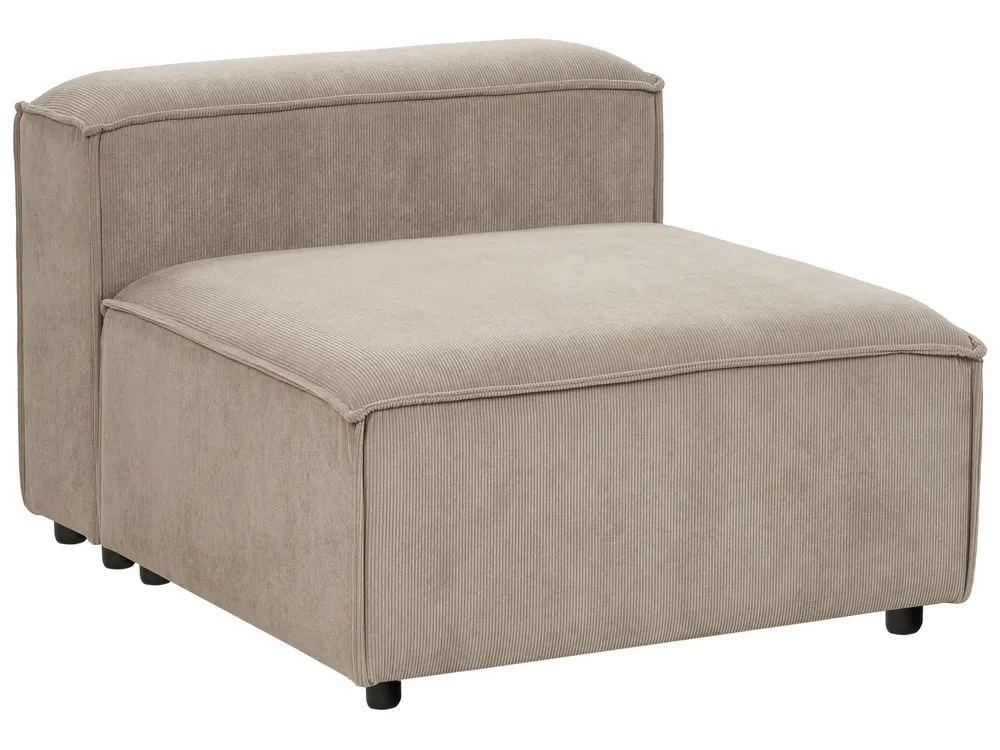 1-Seat Section ARDAL Corduroy Light Brown_940612