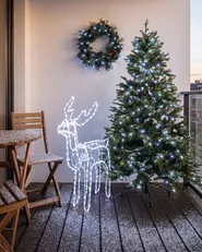 Outdoor Decoration LED INNNES 94 cm Reindeer White_1082171