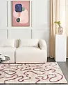 Teppich KAPPAR Beige 160 x 230 cm Viskose