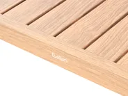 Gartensofa mit Tisch 2-Sitzer SAMPIERI Metall Hellbraun_1000030