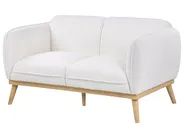 Sofa Set 5-Sitzer LJUNG Bouclé Weiß_1076639