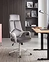 Bürostuhl DELIGHT Samtstoff Grau