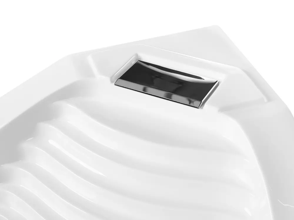 Corner Hot Tub with LED MONACO 2100 x 1450 mm with Built-In Bluetooth Speaker White_1068844