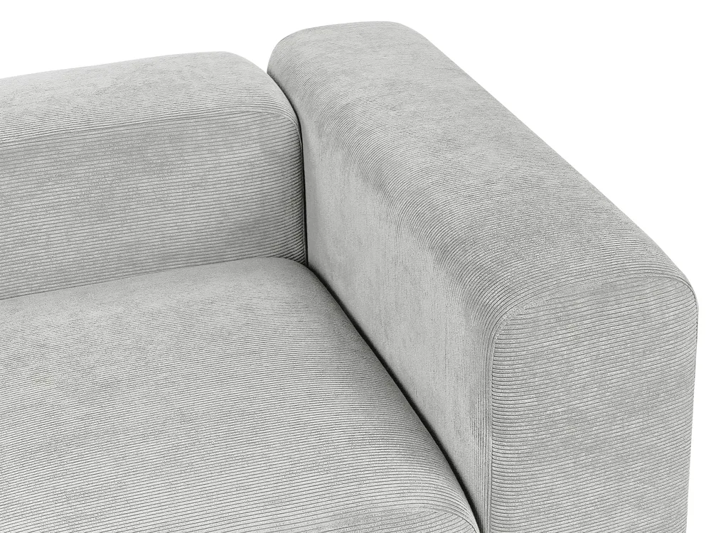 Modulsofa 2-Sitzer FALSTERBO Cord Grau_916186