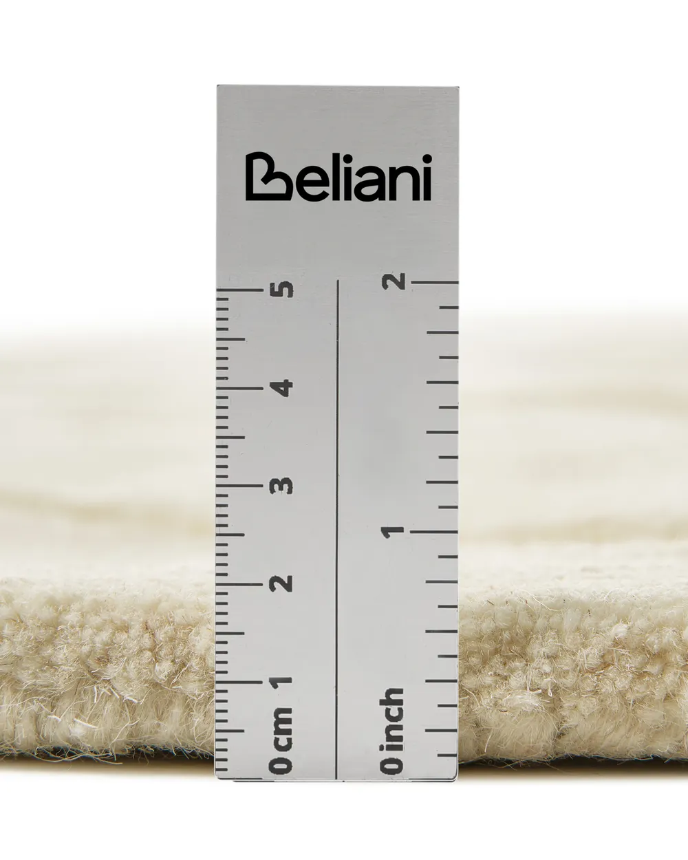 Teppich LUNARA Hellbeige 200 x 300 cm Wolle_1144357