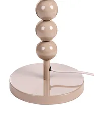 Tischlampe LOKY Metall Beige_1067617
