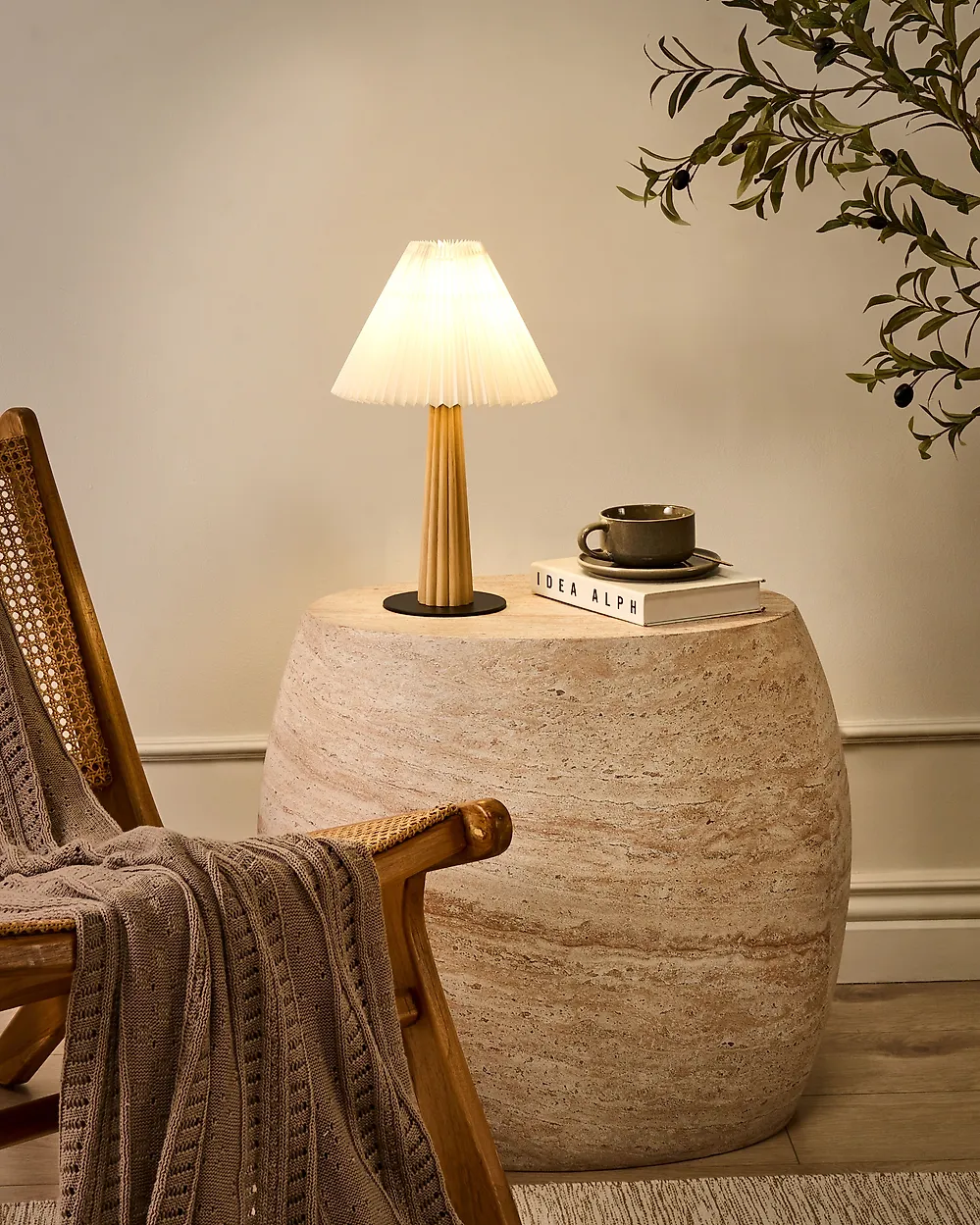 Table Lamp ALIGIDE Wood Natural_1188166