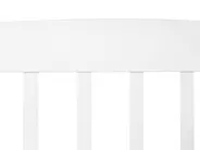 Hochbett Kiefernholz REVIN 90 x 200 cm Weiß_699984