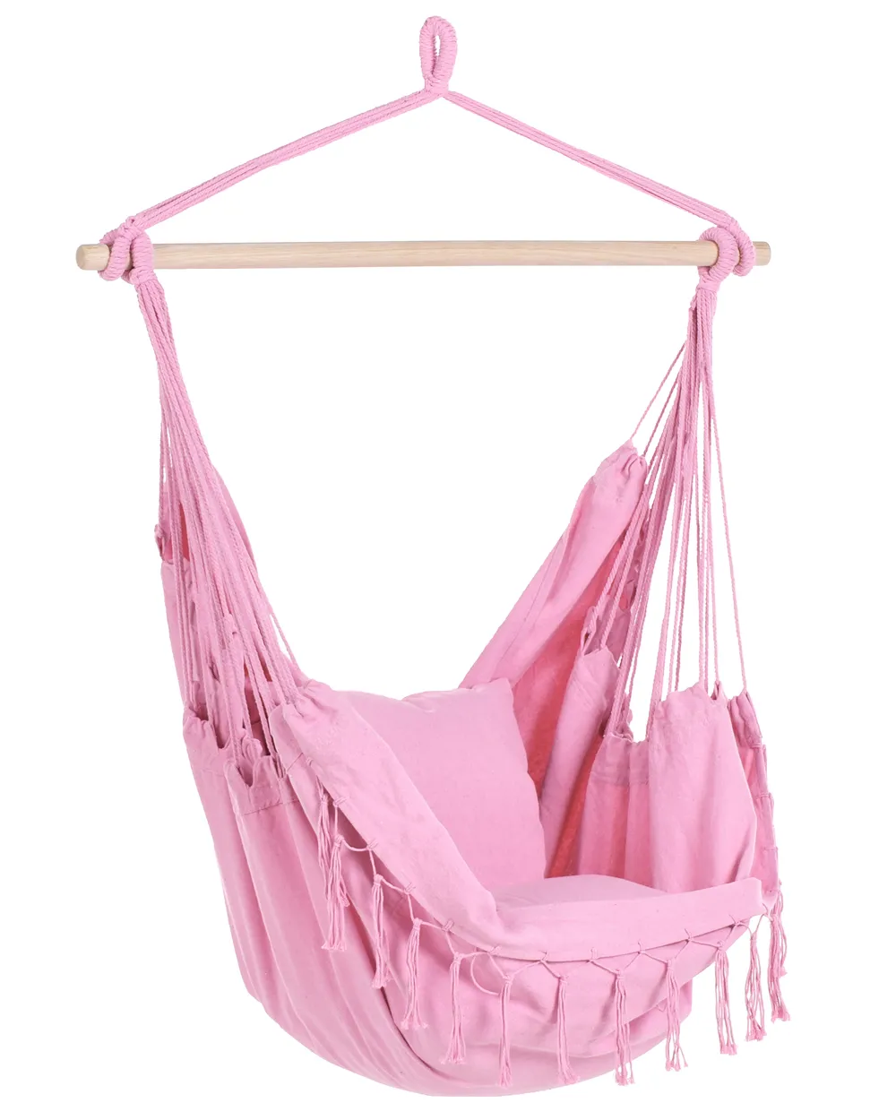 Hängesessel BONEA Baumwolle Rosa