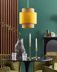 Pendant Lamp BOERI Rattan Mustard_836980