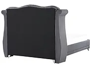 Bed Velvet AYETTE 160 x 200 cm (EU King Size) Grey_762719