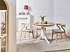 Esstisch AKRON Helle Esche 100 cm 100 cm Holz