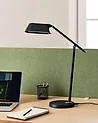 LED Schreibtischlampe LEONIS mit Dimmer Schwarz
