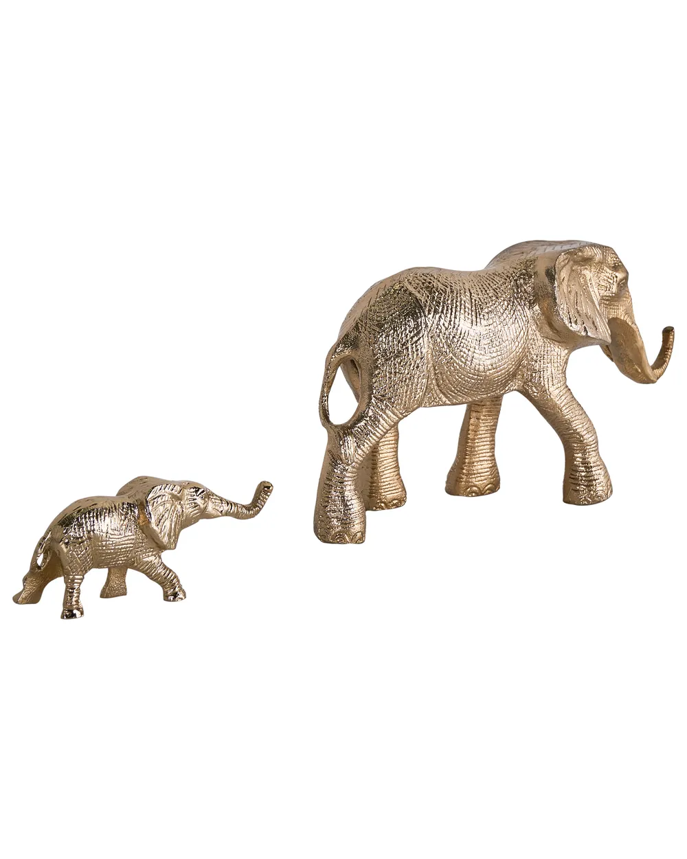 Dekofiguren 2er Set Elefant SEDLARI Metall Gold_1009455