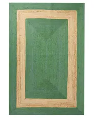 Teppich KARAKUYU Grün 200 x 300 cm Jute_903906