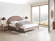 Bed Boucle MARGUT 180 x 200 cm (EU Super King) Taupe_1185440