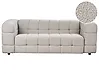 Sofa 3-Sitzer MULLOLA Bouclé Grau