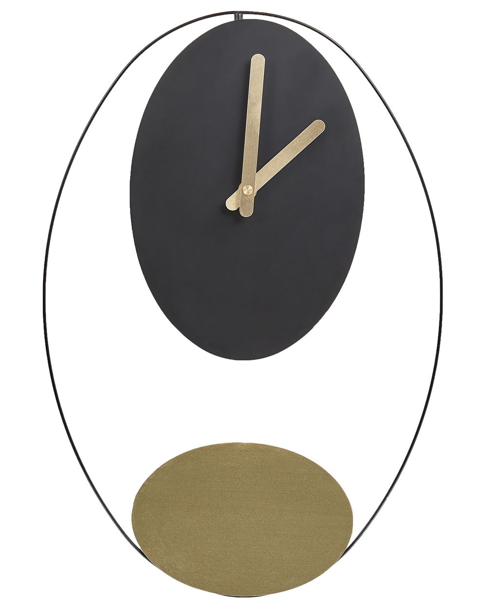 Wandklok MANIGOD 32 cm Metaal Zwart