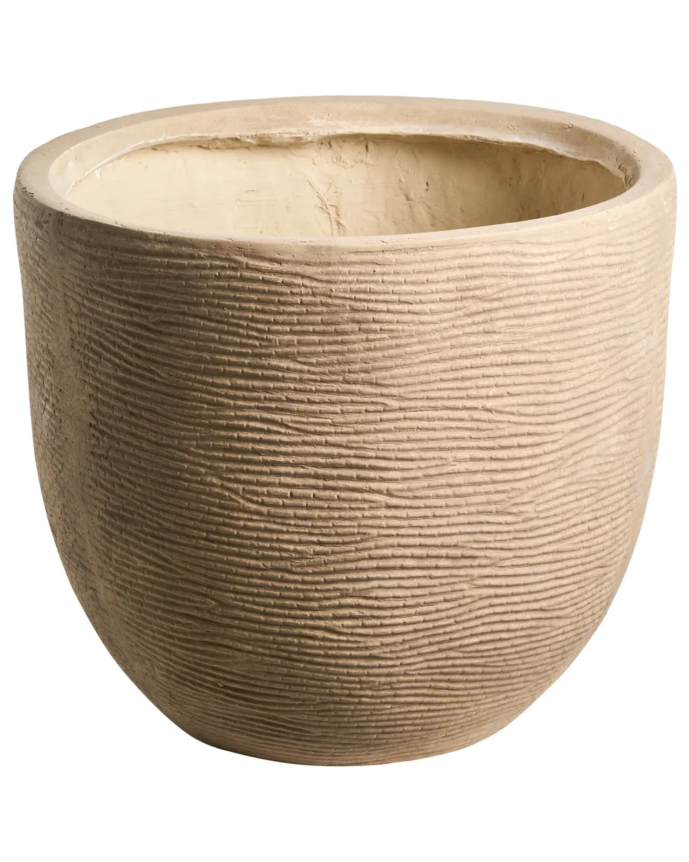 Blumenkübel LIXOURI 47 cm Beige