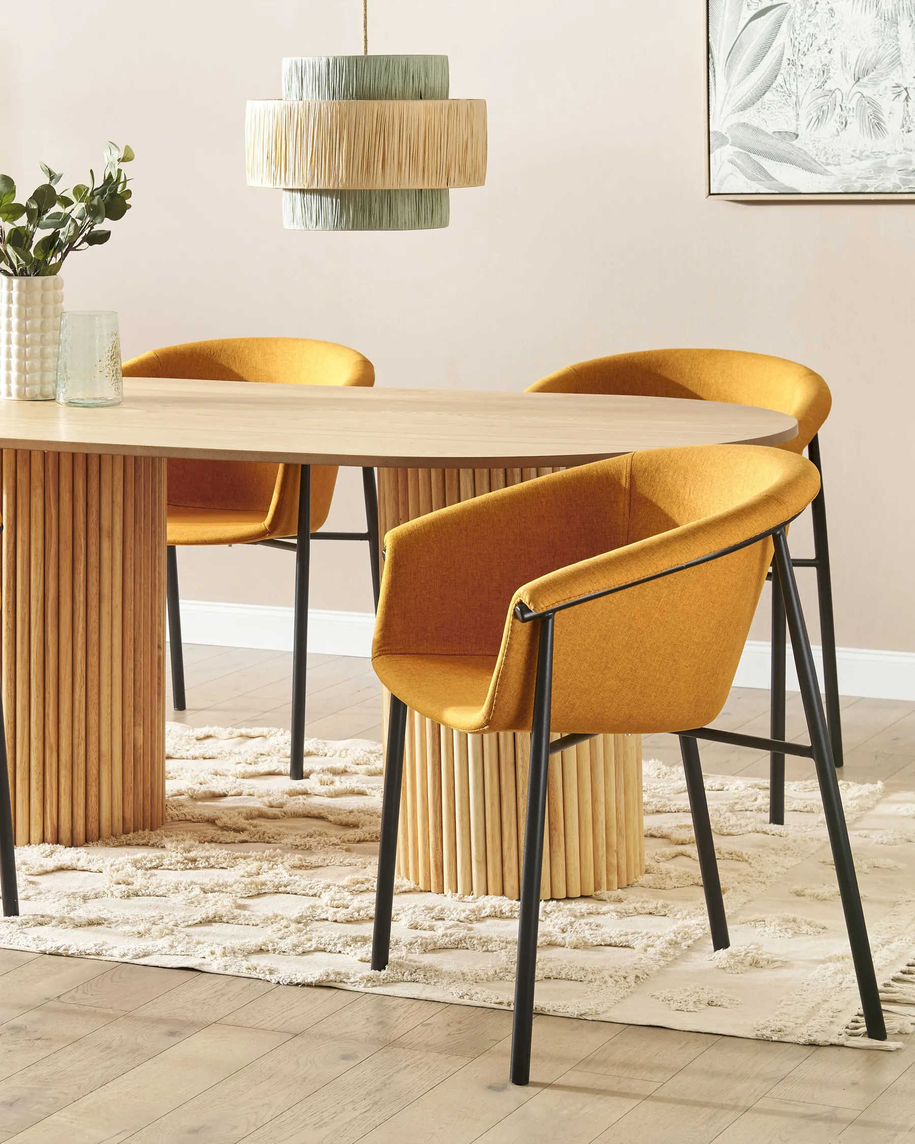 Esszimmerstuhl 2er Set AMES Orange_868279
