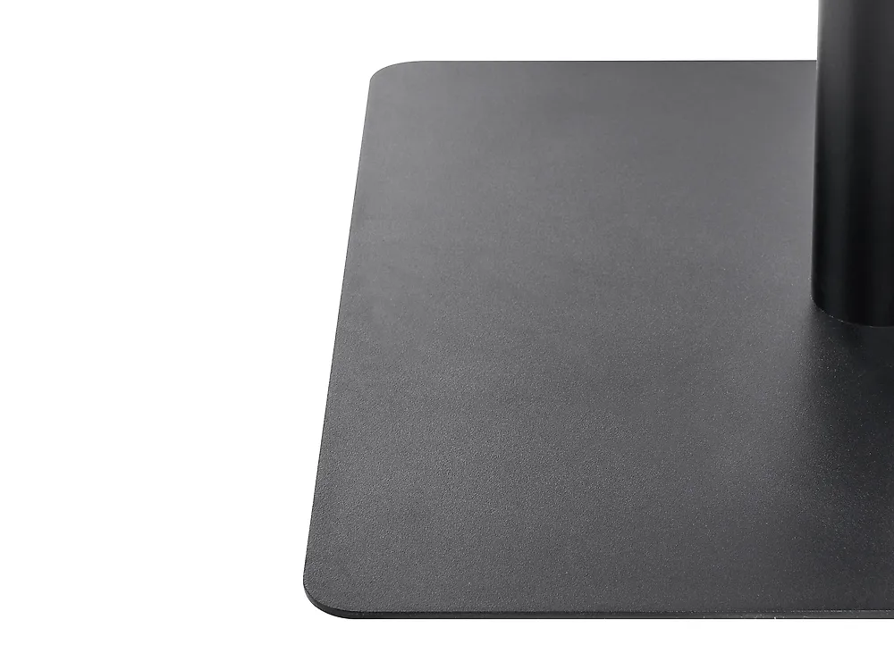 Outdoor Bistrotisch STINTINO  60 cm 60 cm Metall Schwarz_1179464