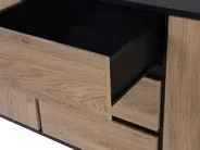 2 Door Sideboard BLACKPOOL Brown/ Black_722772