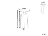 Side Table TILPA Marble White_853901