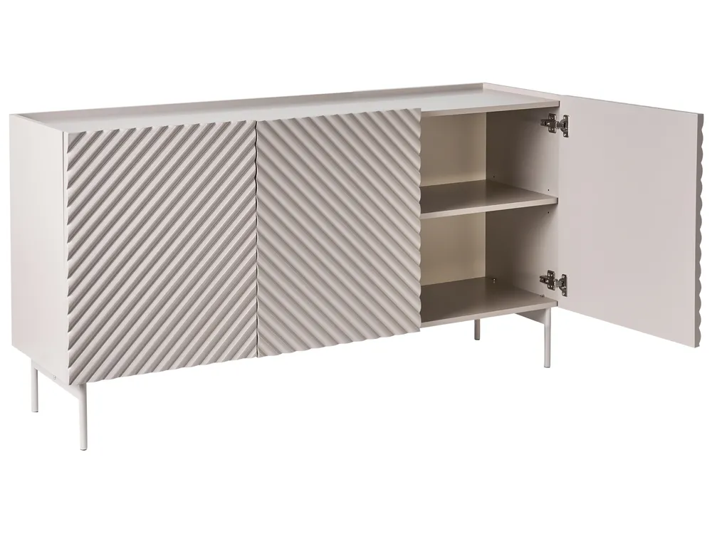 Sideboard mit 3 Türen YARAKA Hellbeige_1057204