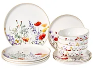 12-Piece Dinnerware Set EPAZOTE Porcelain White_1191825