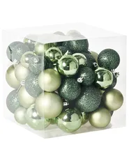 Weihnachtskugel 60er Set TYIN Grün_1023984
