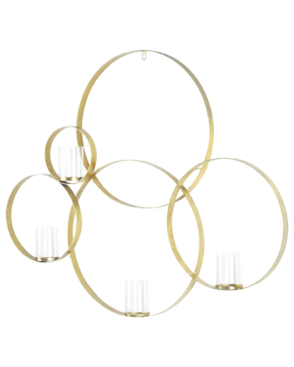 Wandkerzenhalter BURU 80 cm Metall Gold_826479