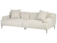 Sofa 3-Sitzer MATILA Bouclé Cremeweiß_1044397