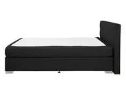 Boxspringbett Stoff ADMIRAL 140 x 200 cm Schwarz_728052