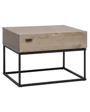 Nachttisch mit 1 Schublade CAIRO Taupe_682737