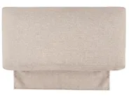 Garten Ecksofa mit Tisch 5-Sitzer MYKONOS zertifiziertes Akazienholz Taupe rechtsseitig_1017518