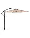 Ampelschirm 300 cm RAVENNA Beige