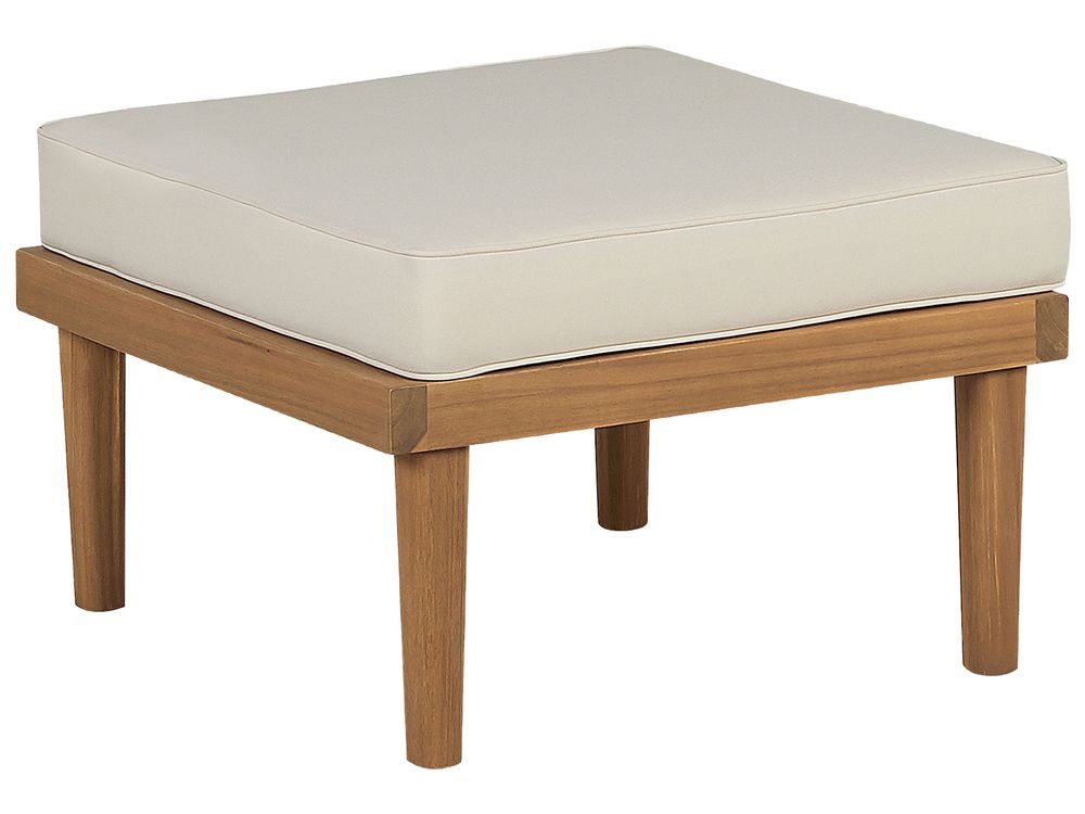 Ottoman de jardin BARATTI Acacia Marron