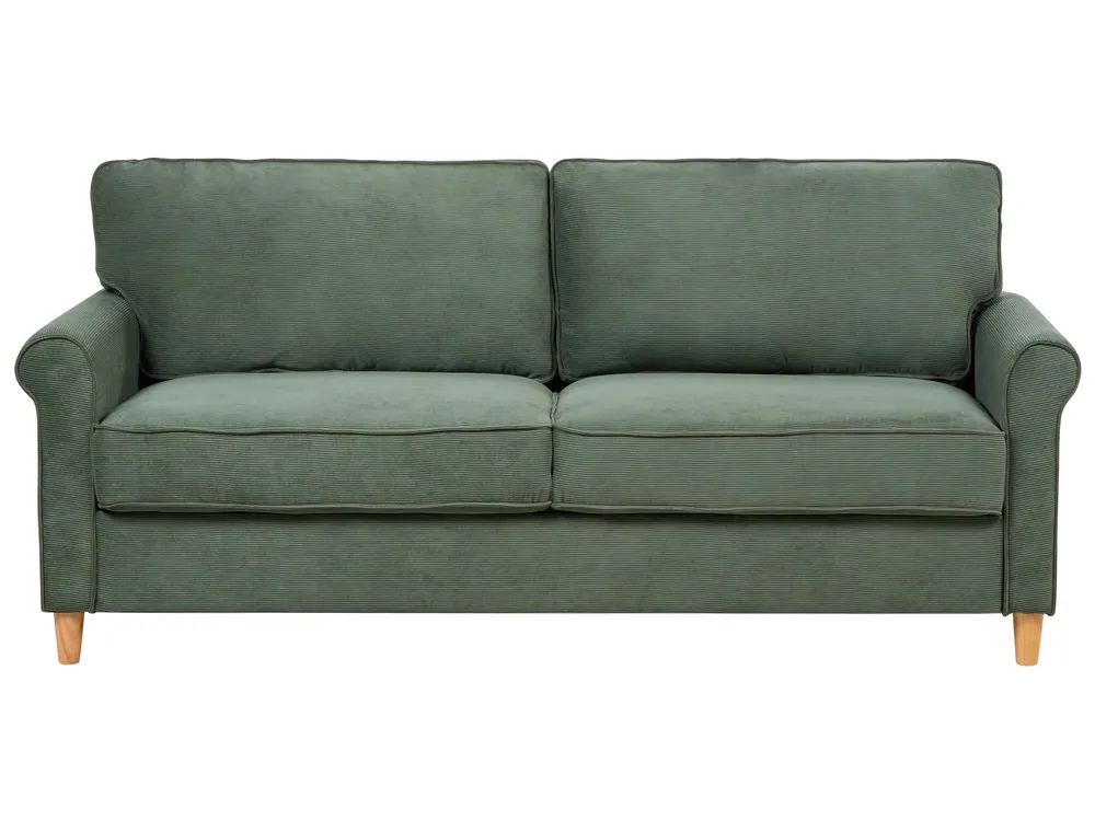 Sofa Set 5-Sitzer RONNEBY Cord Dunkelgrün_901437