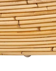 Gartensessel 2er Set MAIORI Rattan Naturfarben_928274