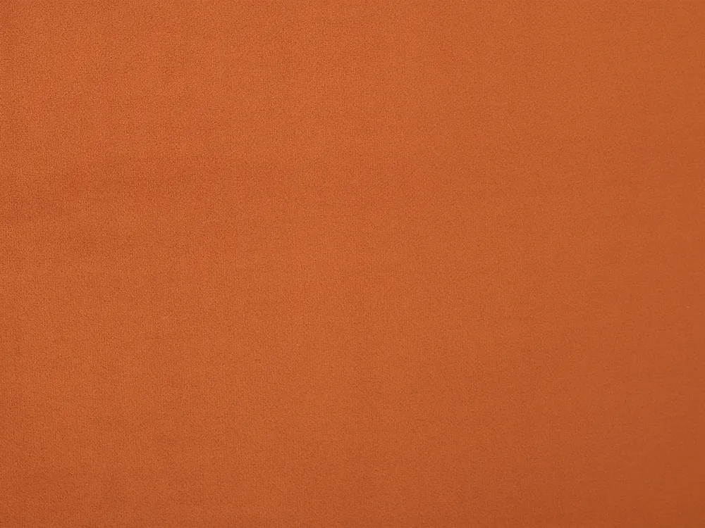Bett mit Lattenrost Samtstoff MELLE 160 x 200 cm Orange_829895