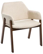 Esszimmerstuhl 2er Set ALBION Bouclé Hellbeige_1077540