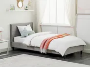 Bed Frame Cover FITOU 90 x 200 cm Light Grey_875518