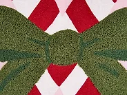 Set van 3 sierkussens VELLYN 30 x 50 cm 45 x 45 cm Roze kerstmotief_1164702