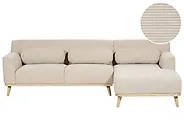 Ecksofa SIMOS Cord Hellbeige linksseitig_1183757