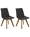 Esszimmerstuhl 2er Set CALGARY Schwarz