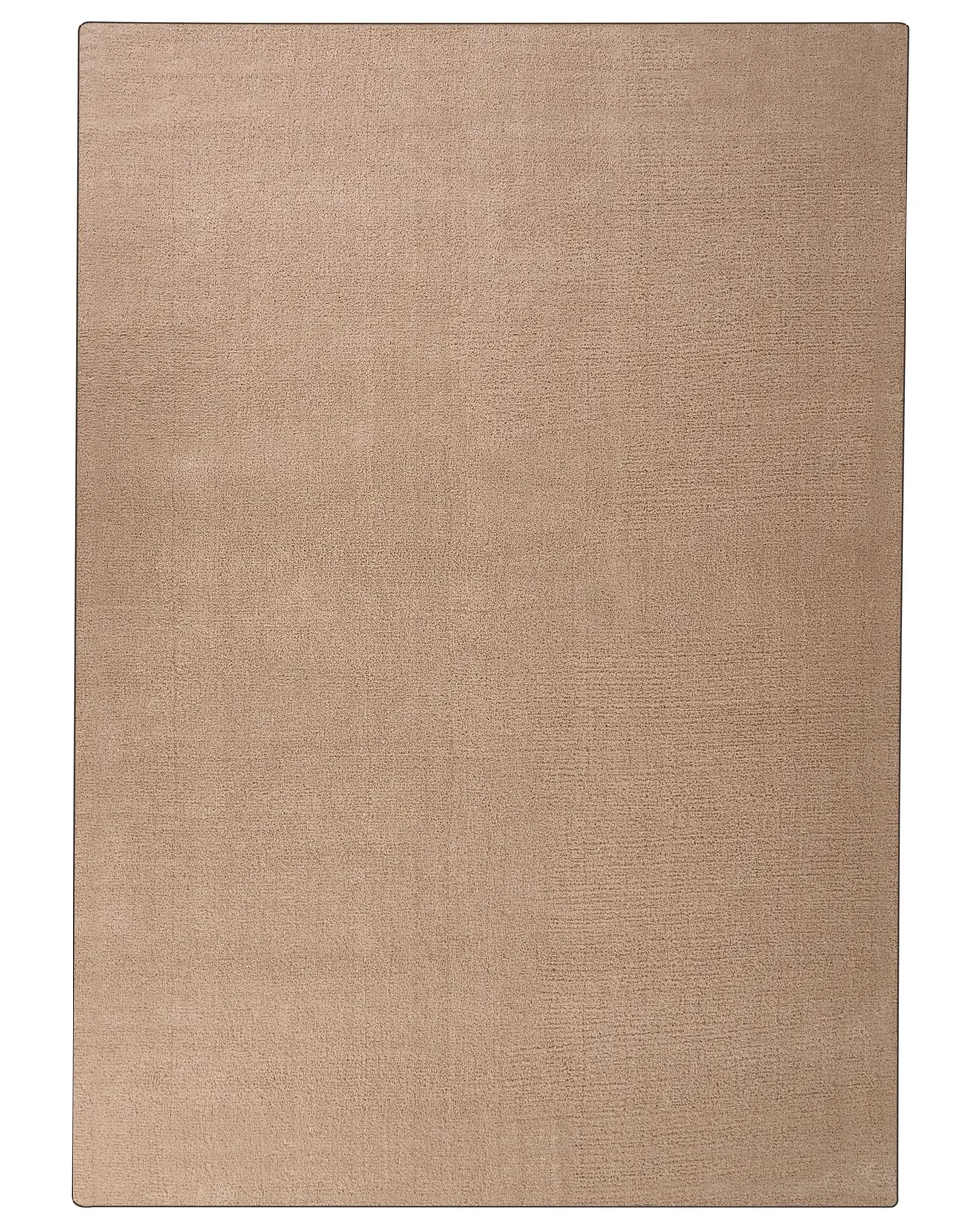 Shaggy Rug DEMRE Sand Beige 140 x 200 cm - Beliani.nl