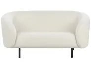 Living Room Set 6 Seater LOEN Boucle White_920398