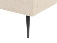 Bed Boucle FLAYAT 180 x 200 cm (EU Super King) Light Beige_882726