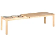 Ausziehbarer Esstisch MADURA Helle Esche 180/280 cm 100 cm_992810