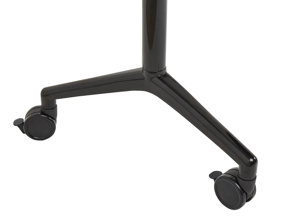 Zusammenklappbarer Schreibtisch CAVI 180 cm 60 cm mit Rädern Weiß_922302